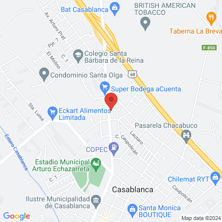 Veterinario Casablanca Clinicalvet map