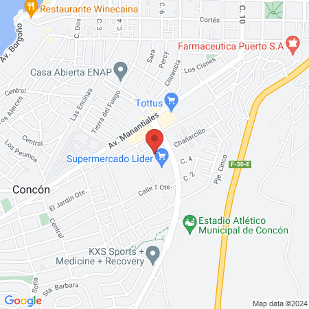 Mauco Salud map
