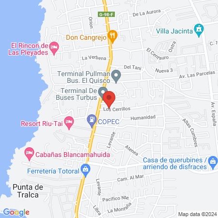 Sport Training Beach map