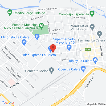 Cemical La Calera map