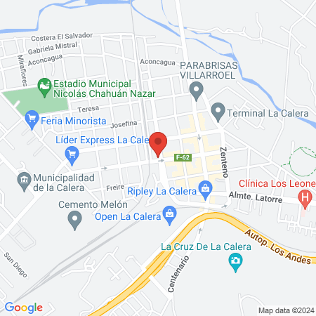 Clinica Dental Padre Hurtado map