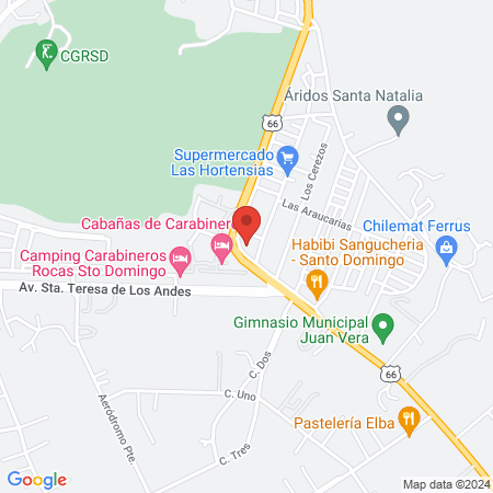 Las Hortensias 146 map