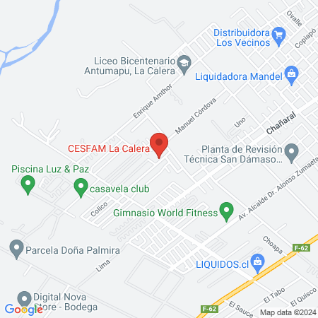 CESFAM La Calera map