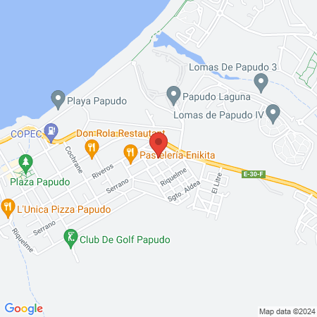 Veterinaria Papudo map