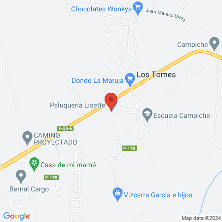 Peluquería Lisette map