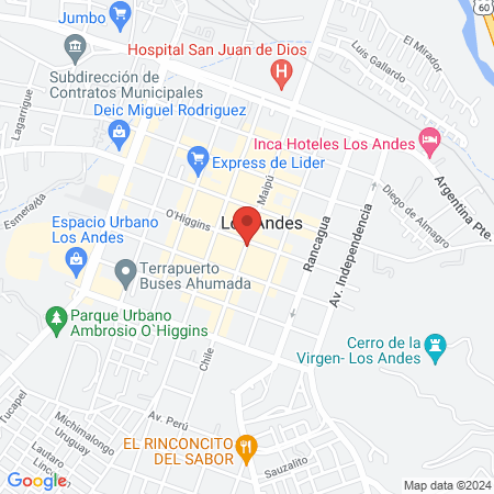 Hector Juan Valenzuela Diaz map