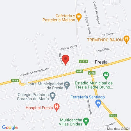 peluqueria alejandro map