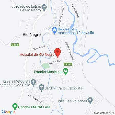 Black River Hospital map