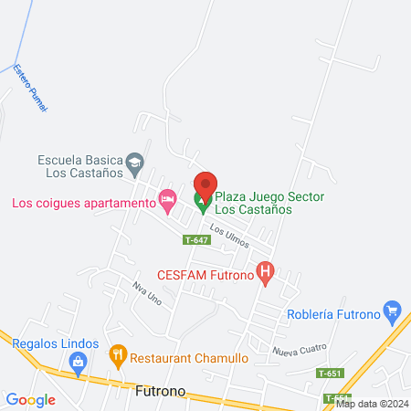 NEGRITO BARBERO map
