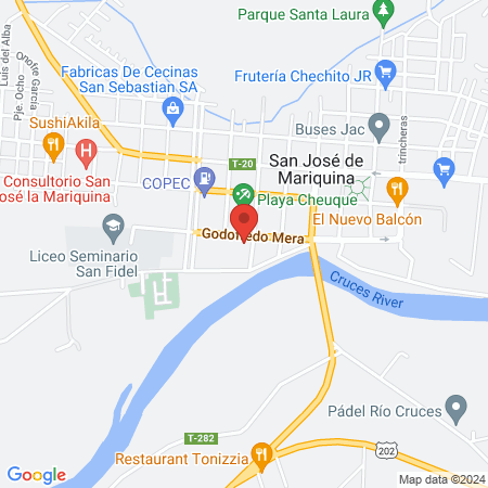 Hospital Santa Elisa map