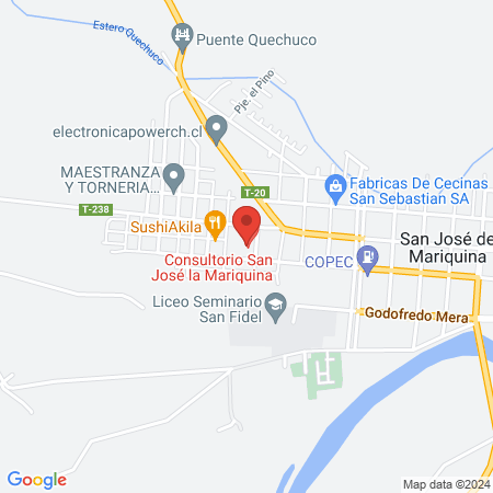 Consultorio San José la Mariquina map