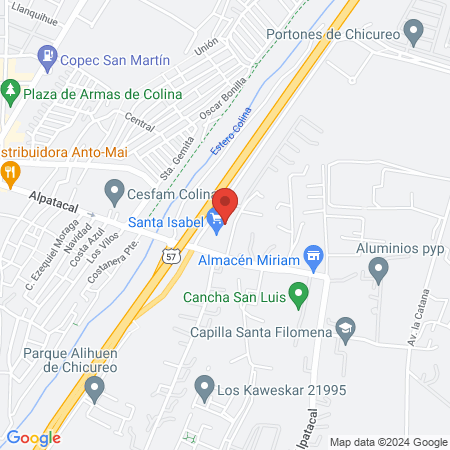 Clínica Dental Kinder Sonrisa Colina map