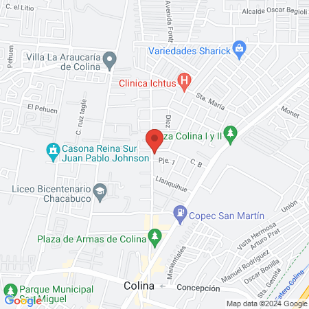 Centro Medico Odontologico Vida Salud map