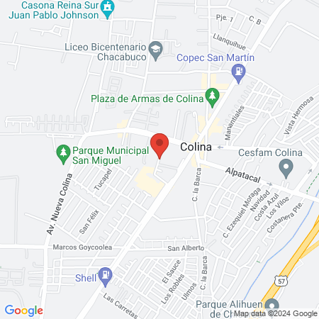 Centro Nahuen map