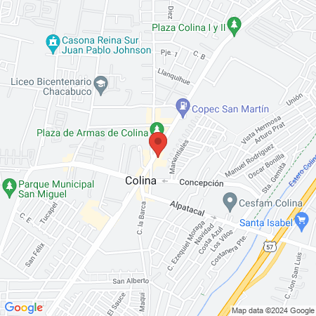 Clínica Dental Clinisonrie - Sede Colina map