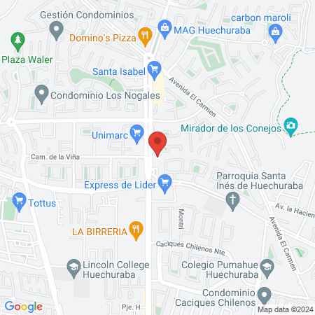 FORBICI Huechuraba map