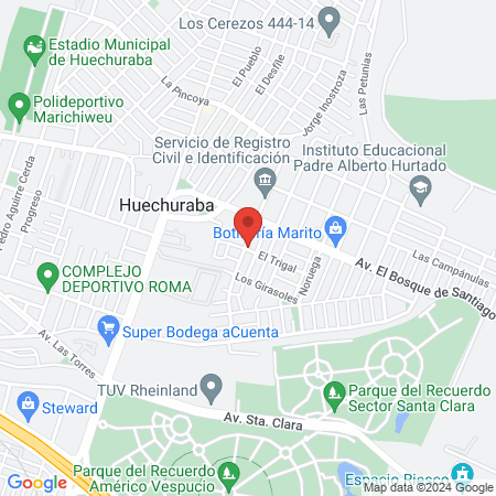 Salón de Belleza Rode map