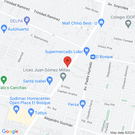 Clínica Veterinaria El Bosque map