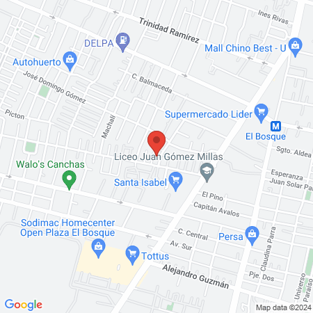 Esteticas Jeari map