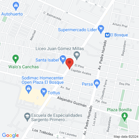 Famident Spa map