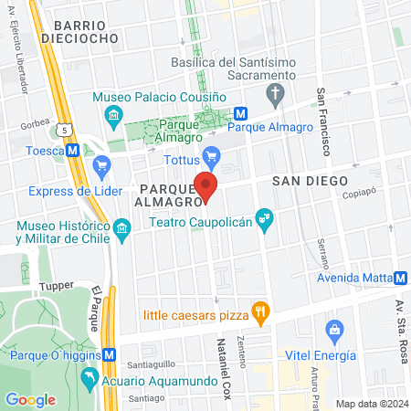 Peluquería infantil estudio 58 kids map