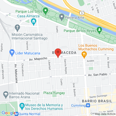 Clínica Veterinaria y Peluquería SevenVet map