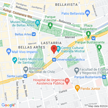 Nueva Escuela de Yoga map