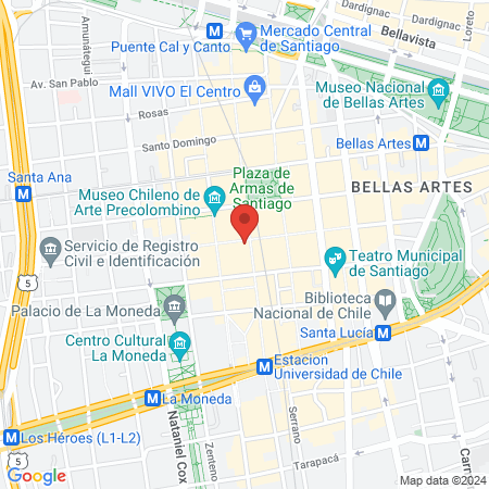 Clínica Beladent map