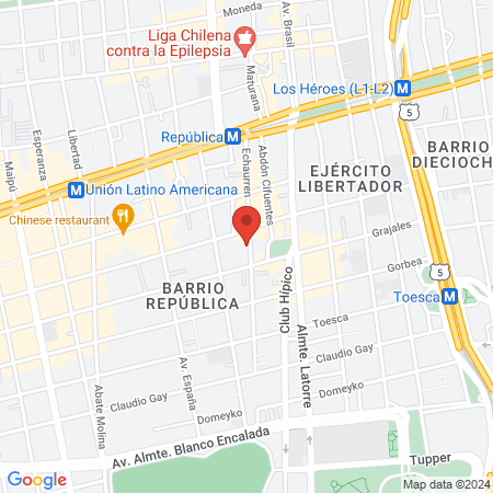 Clinica odontologica UNAB map