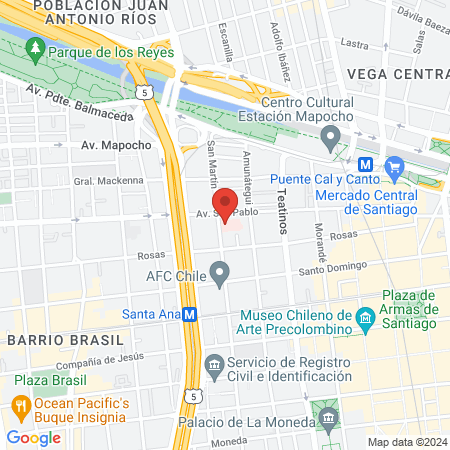 Traumatology Institute Dr. Teodoro Gebauer map