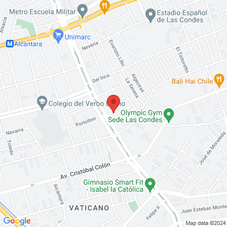 The Secret Aqua & Spa, Las Condes map