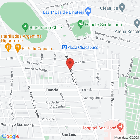 Clínica Dental Redsalud Independencia map
