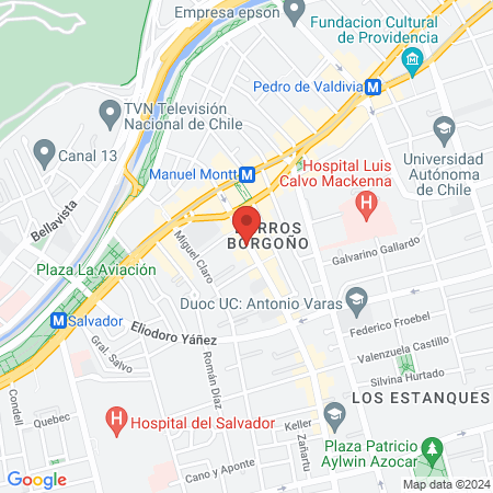 Clínica uno salud map