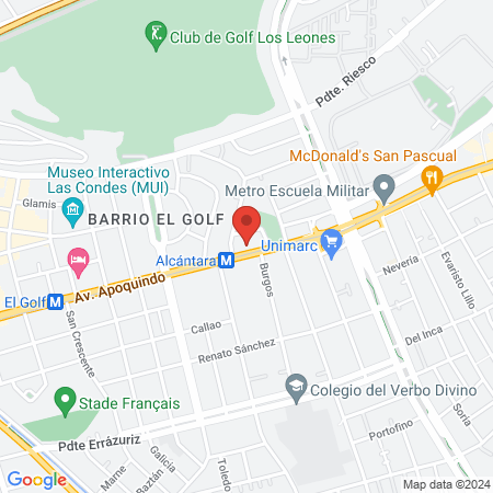 Medical Building Alcántara map