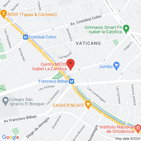 Centro MEDS Isabel La Católica map