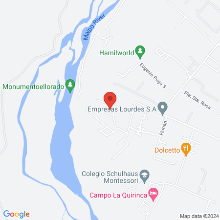 Gimnasio municipal de Isla de Maipo map