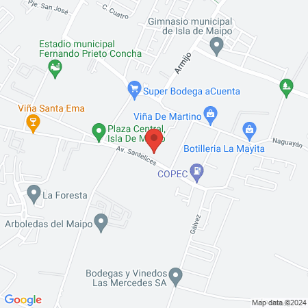 Gimnasio Evolución fitness. Act física integral map