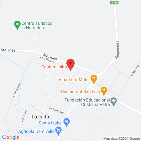 CESFAM La Islita map