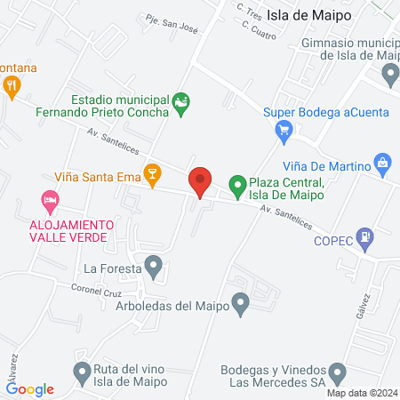 Casona de Levera - Municipalidad de Isla de Maipo map
