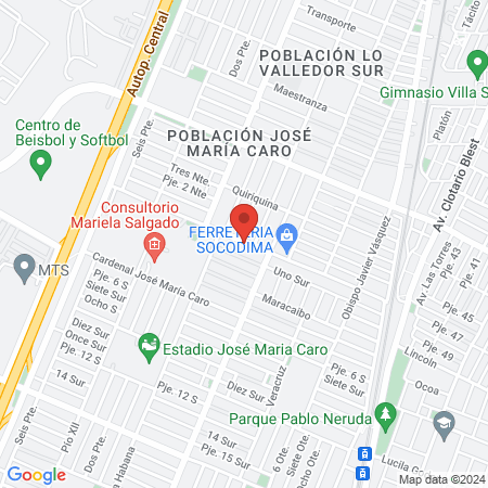 Salones Leticia map