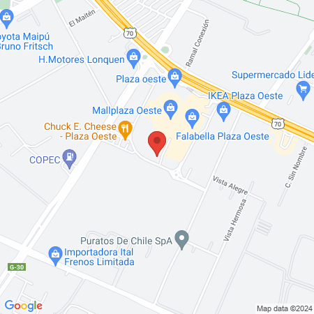 Energy Mallplaza Oeste map