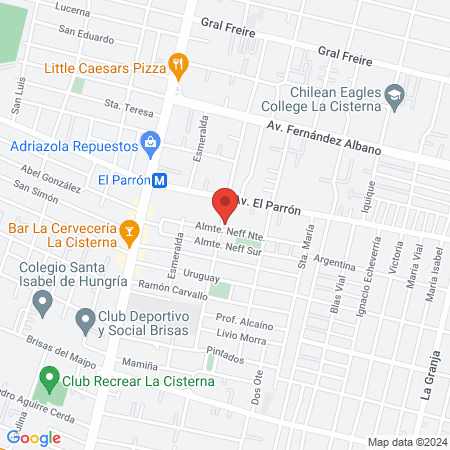 Gimnasio Manuel Rodríguez map