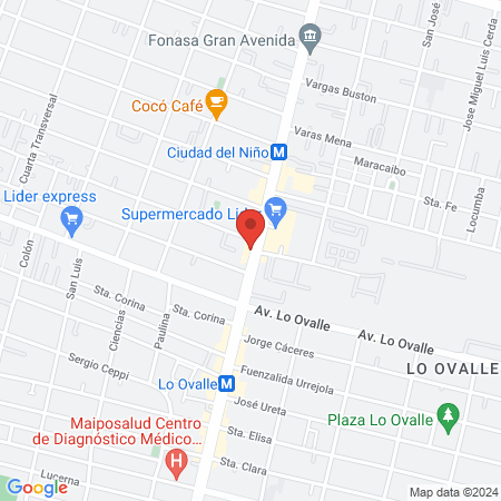 Clínica Dental América Salud map