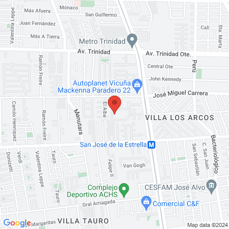 Angie nails map