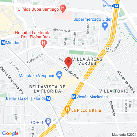 Clínica Dental Uno Salud map
