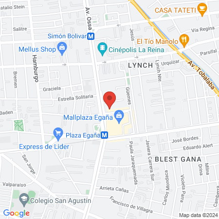 Urania - Universo de Belleza map