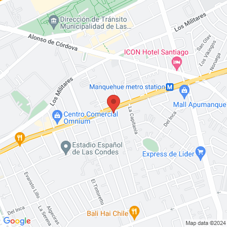 Clínica Dental Cumbre Apoquindo map