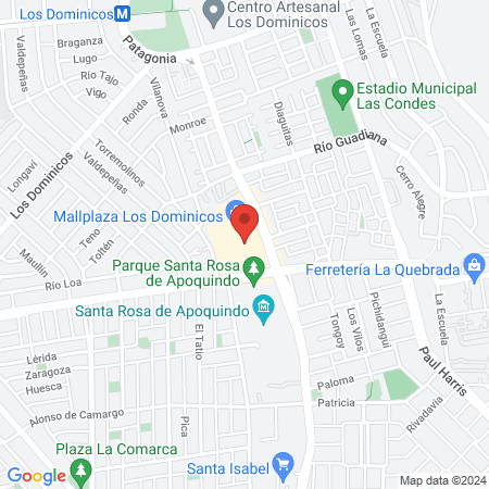IntegraMédica Los Dominicos map