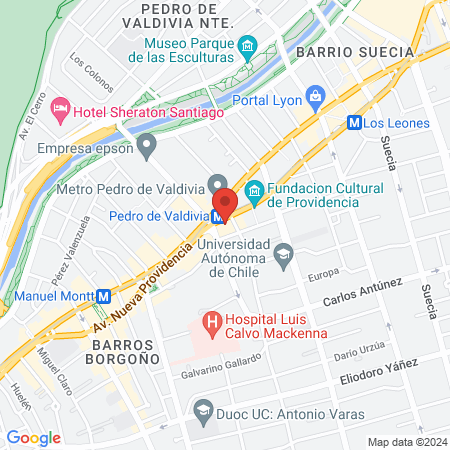 Chilmedic Spa map