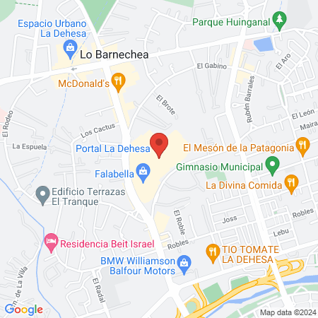 Palumbo Portal la Dehesa map